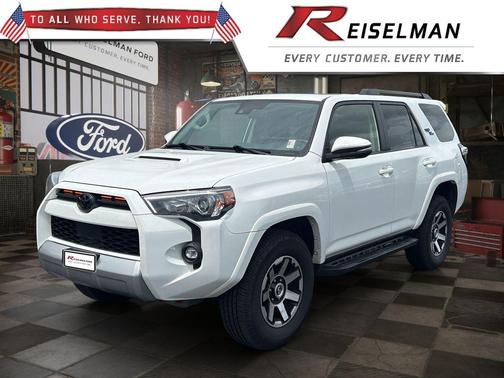 Super White 2021 Toyota 4Runner TRD Off Road Premium