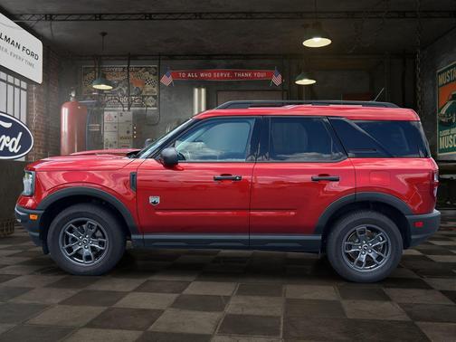 Hot Pepper Red Tinted Clearcoat 2022 Ford Bronco Sport Big Bend