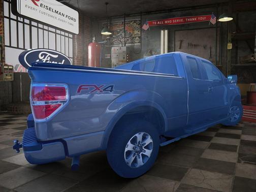 Sterling Gray Metallic 2012 Ford F-150 FX4