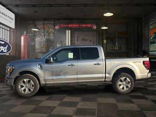 Iconic Silver Metallic 2026 Ford F-150 Platinum