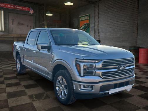 Iconic Silver Metallic 2026 Ford F-150 Platinum