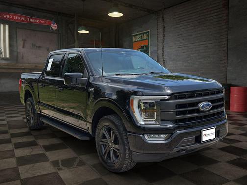 Agate Black Metallic 2021 Ford F-150 Lariat
