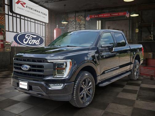 Agate Black Metallic 2021 Ford F-150 Lariat