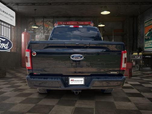 Agate Black Metallic 2021 Ford F-150 Lariat