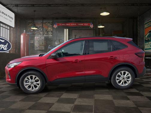 Rapid Red Metallic Tinted Clearcoat 2026 Ford Escape Active