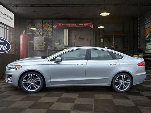 Iconic Silver Metallic 2020 Ford Fusion Titanium