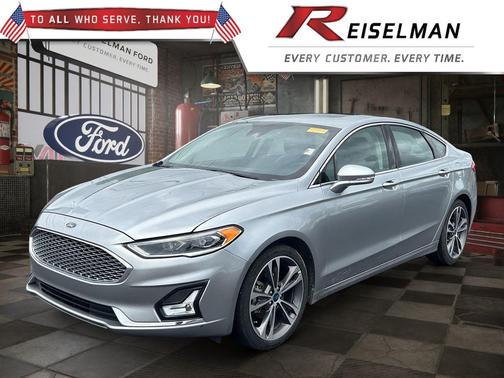 Iconic Silver Metallic 2020 Ford Fusion Titanium
