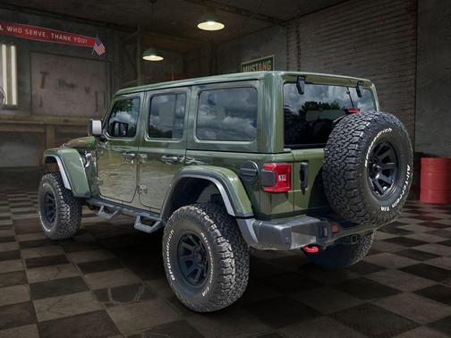 Sarge Green Clearcoat 2021 Jeep Wrangler Unlimited Rubicon