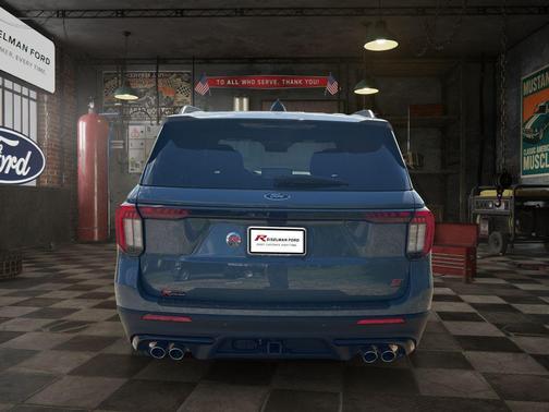 Vapor Blue Metallic 2026 Ford Explorer ST