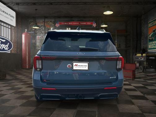 Vapor Blue Metallic 2026 Ford Explorer ST-Line