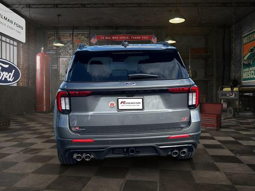 Carbonized Gray Metallic 2026 Ford Explorer ST