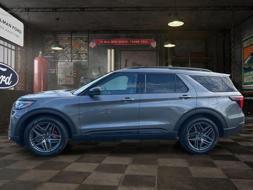 Carbonized Gray Metallic 2026 Ford Explorer ST