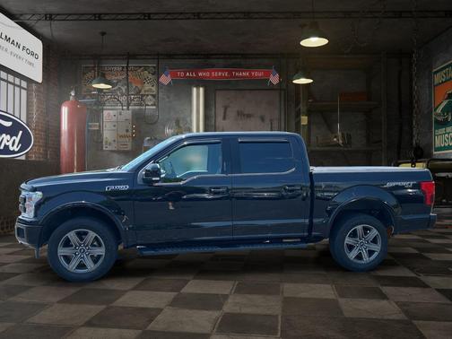 Agate Black Metallic 2020 Ford F-150 Lariat