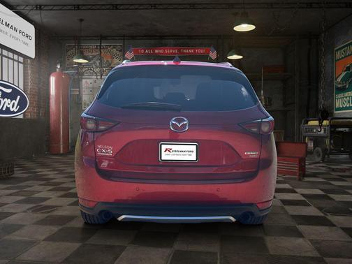 Soul Red Crystal Metallic 2021 Mazda CX-5 Signature