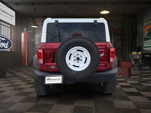 Ruby Red Metallic Tinted Clearcoat 2026 Ford Bronco Heritage Edition