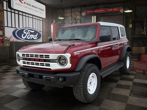 Ruby Red Metallic Tinted Clearcoat 2026 Ford Bronco Heritage Edition