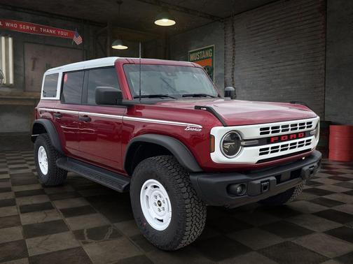 Ruby Red Metallic Tinted Clearcoat 2026 Ford Bronco Heritage Edition