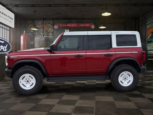 Ruby Red Metallic Tinted Clearcoat 2026 Ford Bronco Heritage Edition