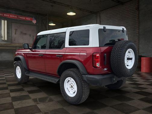 Ruby Red Metallic Tinted Clearcoat 2026 Ford Bronco Heritage Edition