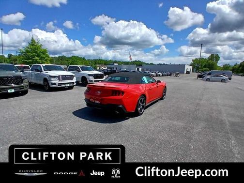 RACE RED 2025 Ford Mustang EcoBoost Premium