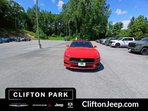 RACE RED 2025 Ford Mustang EcoBoost Premium