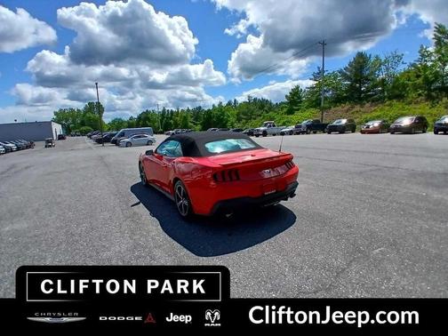 RACE RED 2025 Ford Mustang EcoBoost Premium