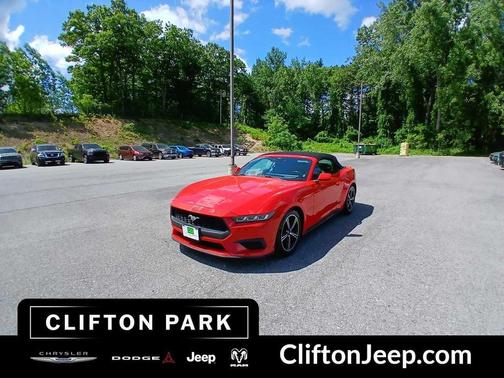 RACE RED 2025 Ford Mustang EcoBoost Premium