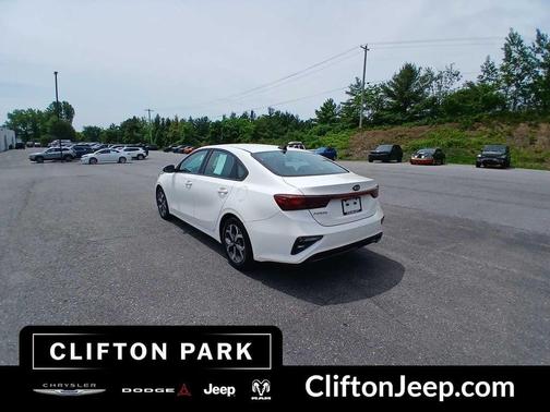 Clear White 2020 Kia Forte LXS