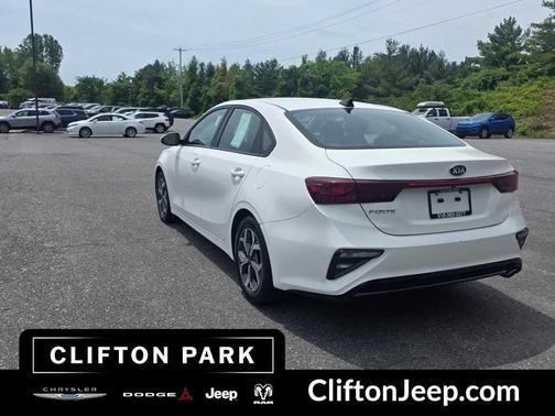 Clear White 2020 Kia Forte LXS