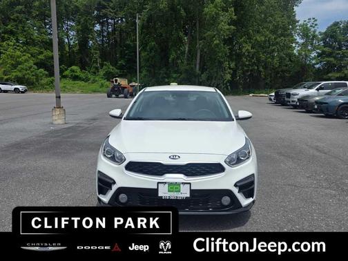 Clear White 2020 Kia Forte LXS