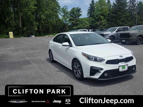 Clear White 2020 Kia Forte LXS