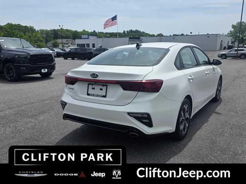 Clear White 2020 Kia Forte LXS