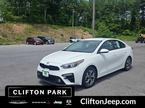 Clear White 2020 Kia Forte LXS