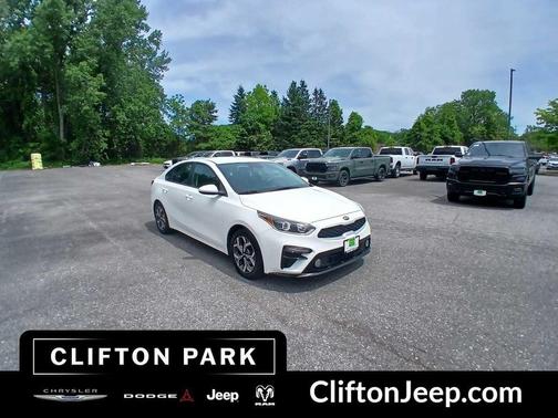 Clear White 2020 Kia Forte LXS