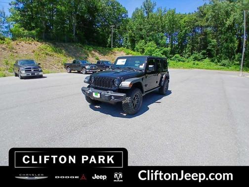 Black Clear-Coat Exterior Paint 2026 Jeep Wrangler Willys