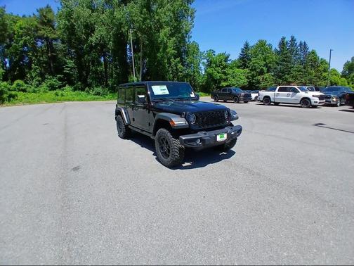Black Clear-Coat Exterior Paint 2026 Jeep Wrangler Willys