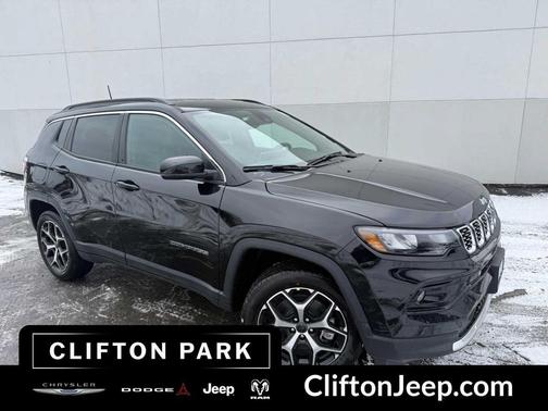 Diamond Black Crystal Pearl-Coat Exterior Paint 2026 Jeep Compass Limited