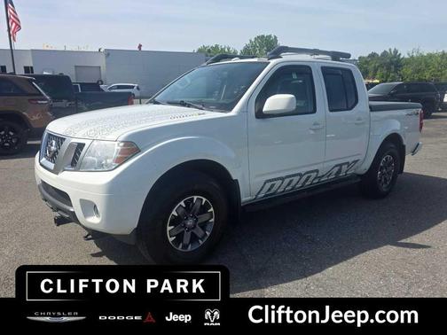 Glacier White 2017 Nissan Frontier PRO-4X