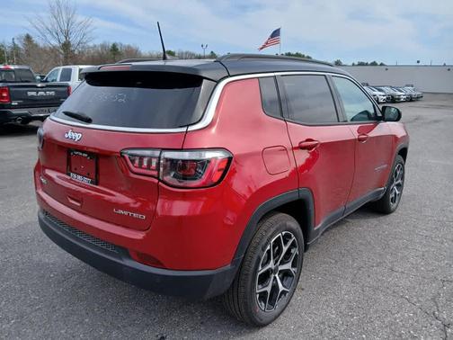 Red Hot Pearl-Coat Exterior Paint 2026 Jeep Compass Limited