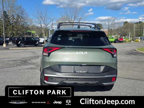 Jungle Green 2023 Kia Sportage Plug-In Hybrid X-Line