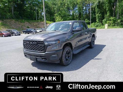 Granite Crystal Metallic Clear-Coat Exterior Paint 2026 RAM 1500 Warlock Crew Cab 4x4 5'7' Box