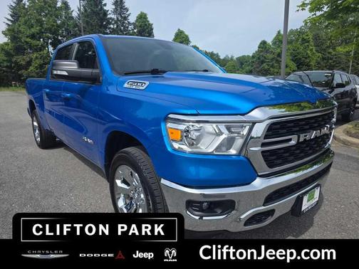 Hydro Blue Pearlcoat 2022 RAM 1500 Big Horn/Lone Star