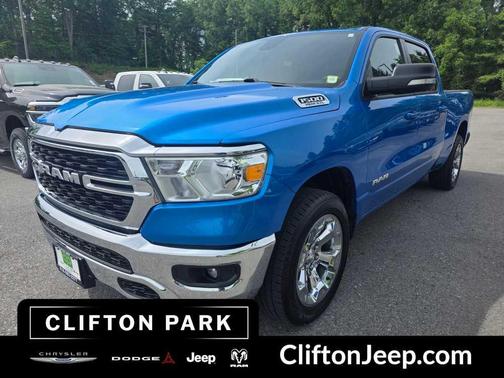 Hydro Blue Pearlcoat 2022 RAM 1500 Big Horn/Lone Star