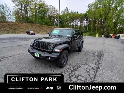 Black Clear-Coat Exterior Paint 2026 Jeep Wrangler Sport S