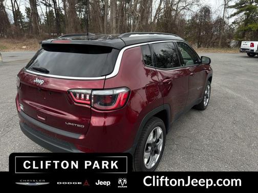 Velvet Red Pearlcoat 2022 Jeep Compass Limited