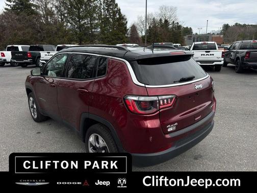 Velvet Red Pearlcoat 2022 Jeep Compass Limited