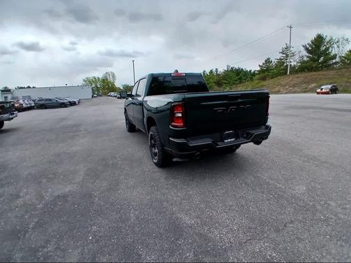 Serrano-Green Metallic Exterior Paint 2026 RAM 1500 Warlock Crew Cab 4x4 5'7' Box