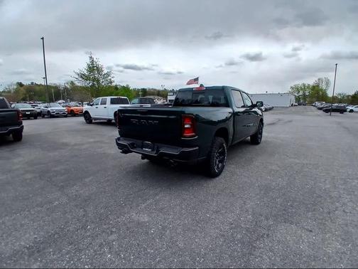 Serrano-Green Metallic Exterior Paint 2026 RAM 1500 Warlock Crew Cab 4x4 5'7' Box