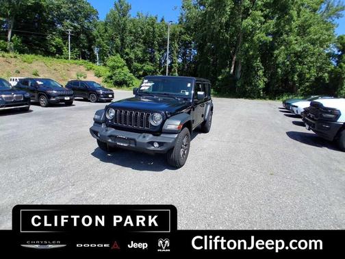 Black Clearcoat 2025 Jeep Wrangler Sport S