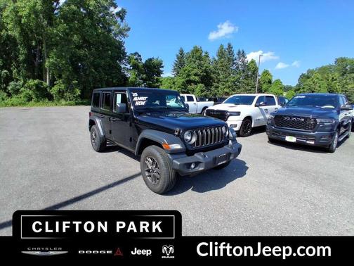 Black Clearcoat 2025 Jeep Wrangler Sport S